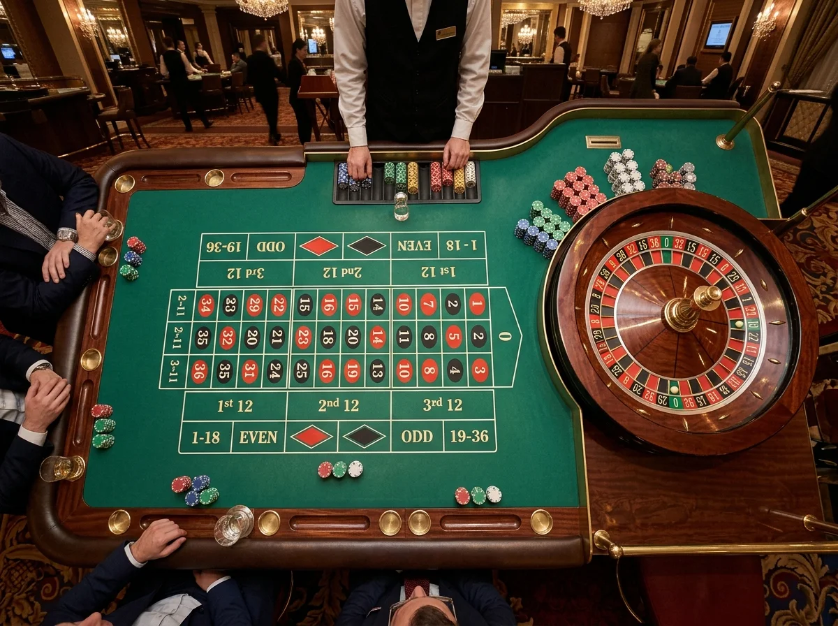 Roulette European at Sahara Sands